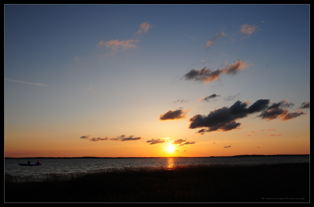 Am Achterwasser auf Usedom