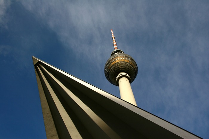 Am Alexanderplatz in Berlin