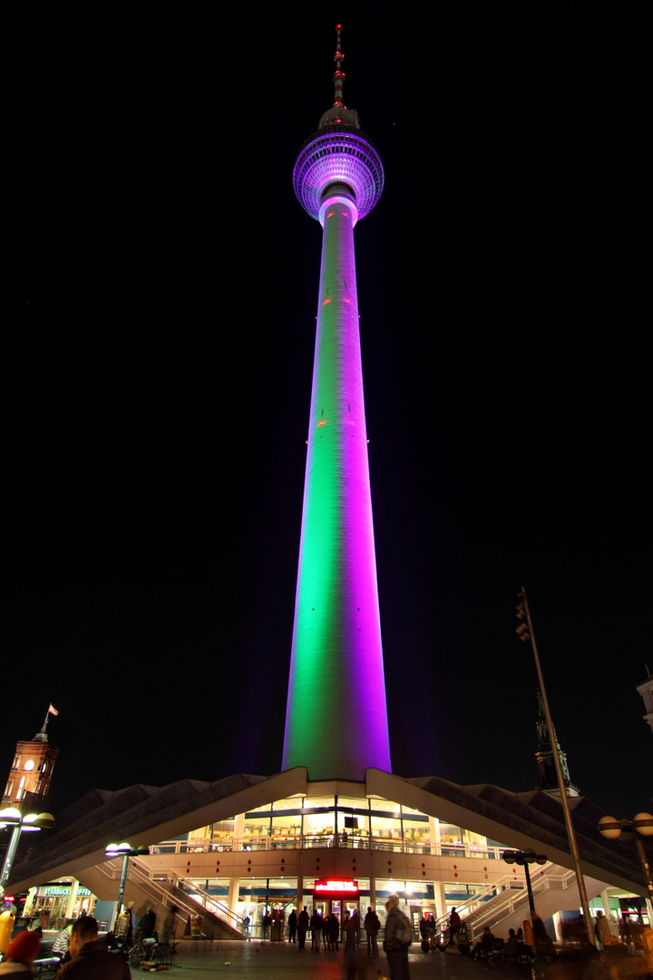 Am Alexanderplatz in Berlin