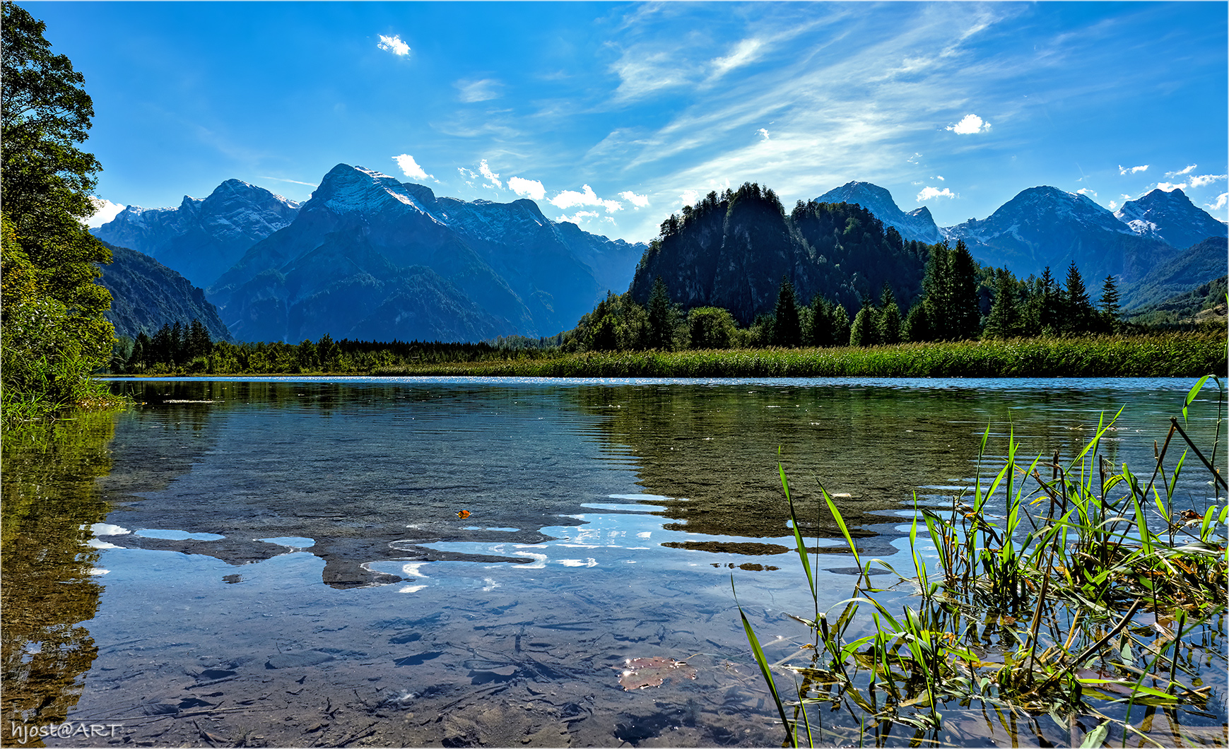 am Almsee ...