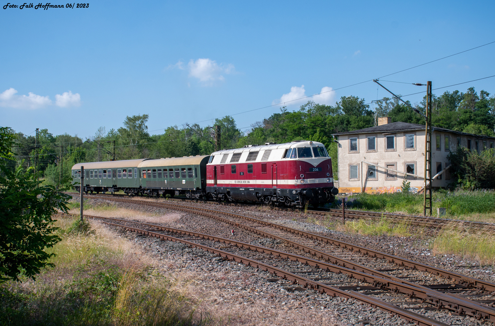 Am alten Bahnbetriebswerk