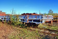 Am alten Bahnbetriebswerk in Gelsenkirchen Bismarck