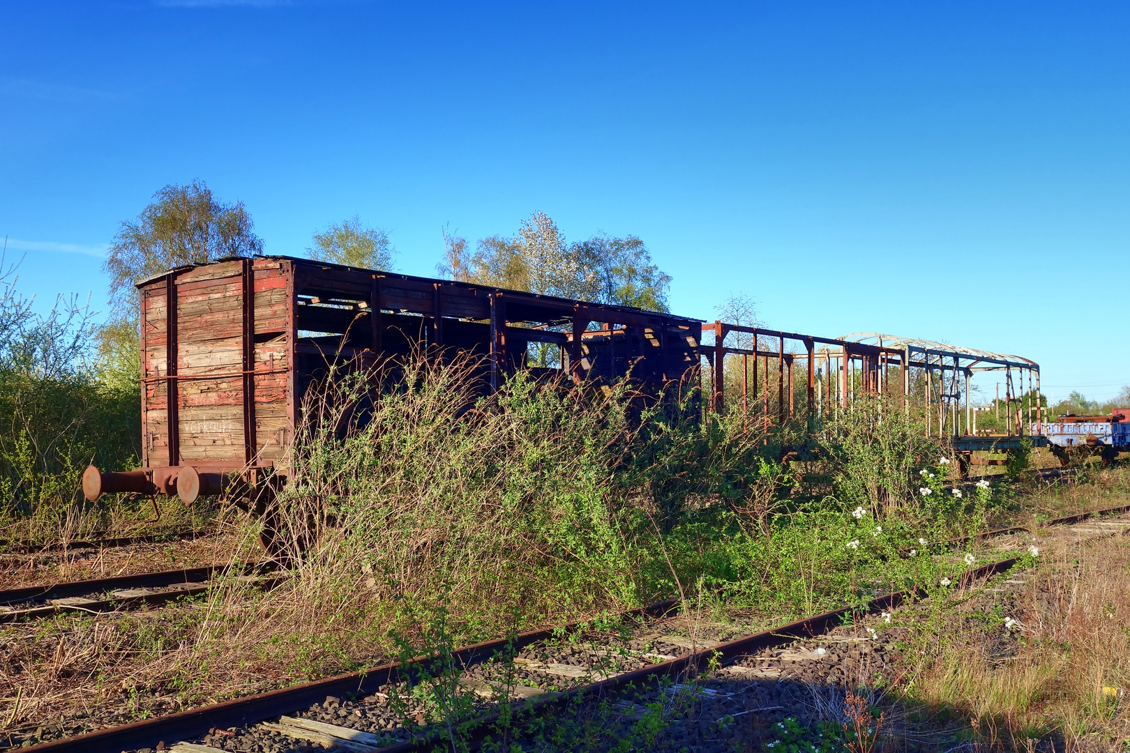 Am alten Bahnbetriebswerk in Gelsenkirchen Bismarck