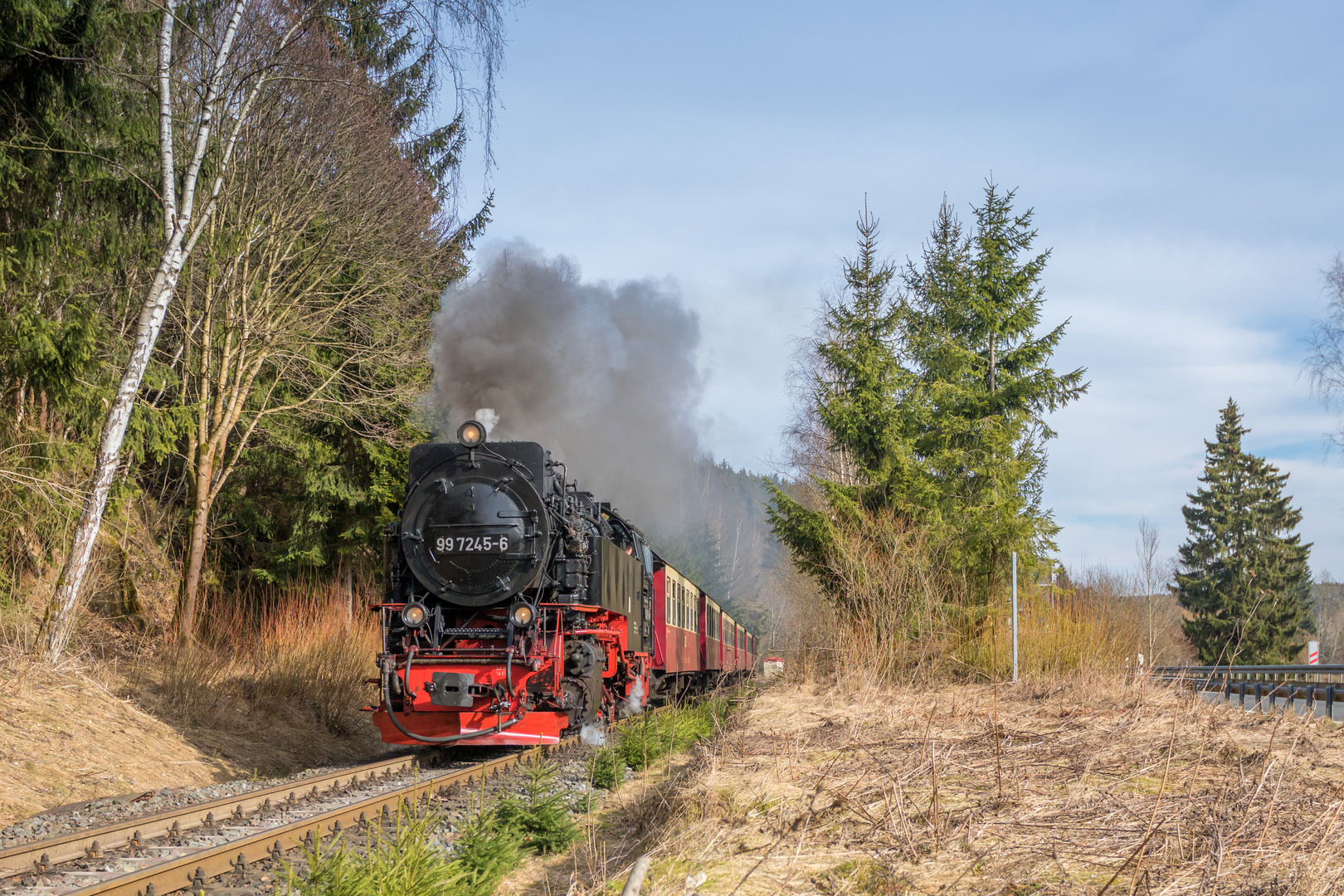 Am alten Bahnhof Sorge, 99 7245-6