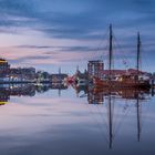 Am alten Binnenhafen in Emden