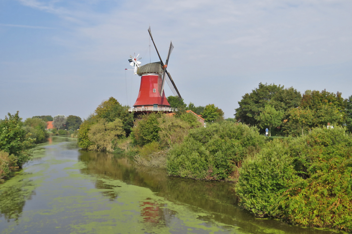 Am Alten Greetsieler Sieltief.