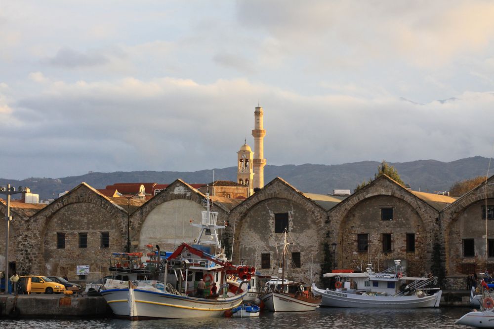 Am alten Hafen in Chania