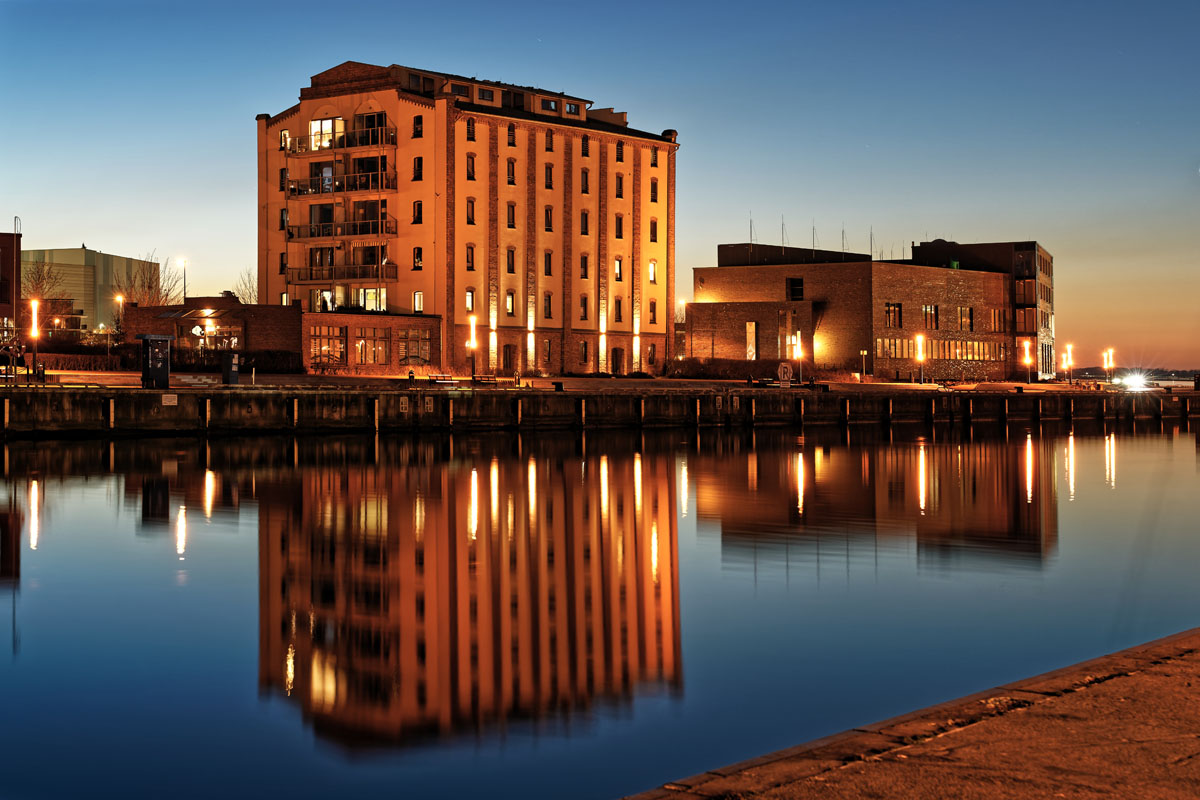 Am Alten Hafen in Wismar