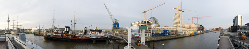 Am Alten Hafen von Bremerhaven