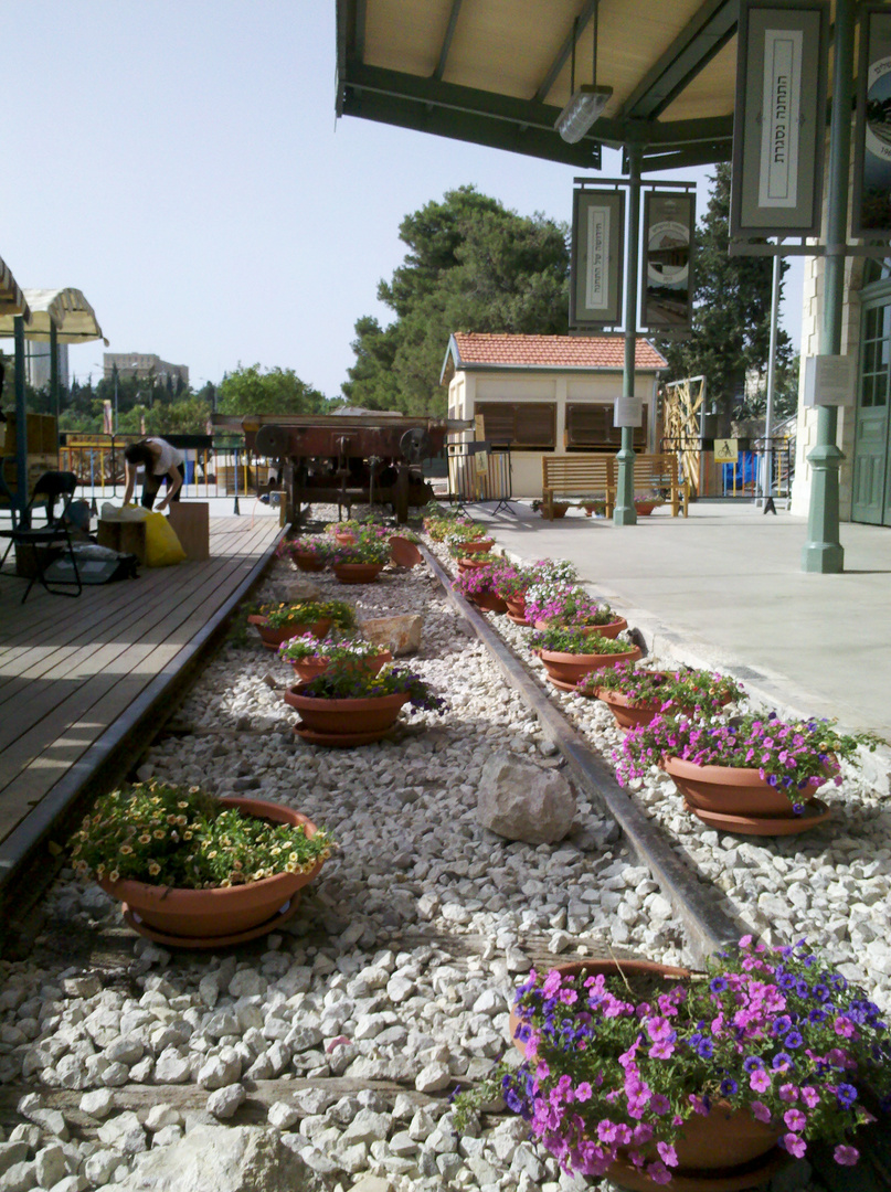 Am alten Jerusalemer Bahnhof