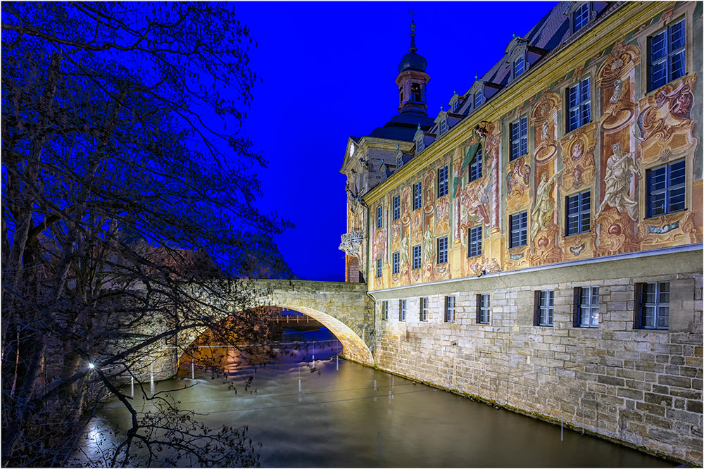 am alten Rathaus in Bamberg