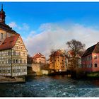 Am alten Rathaus in Bamberg