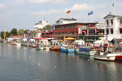 "am alten Strom" in Warnemünde