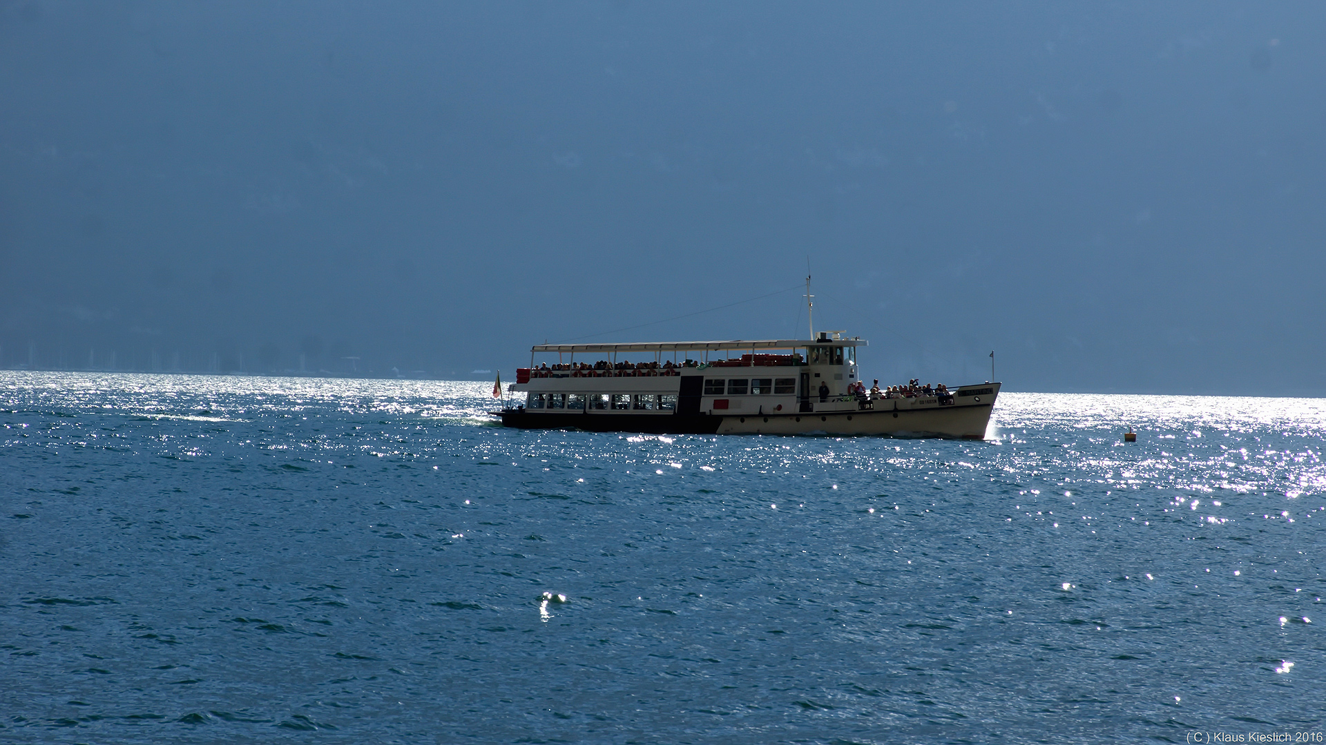 Am Anleger von Limone sul Garda.....