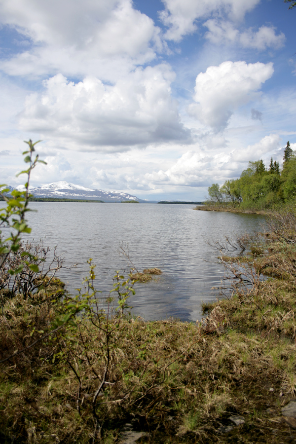 Am Annsjön (mit Kringel auf dem A) ...