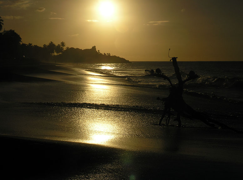 Am Anse de la Perle, Guadeloupe