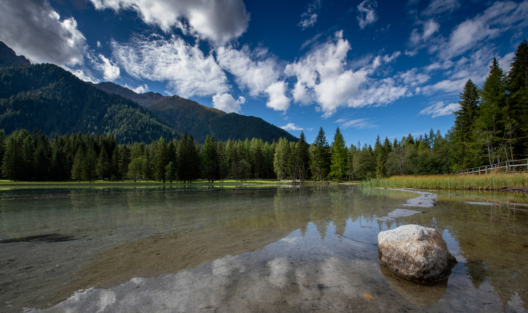 Am Antholzer See...