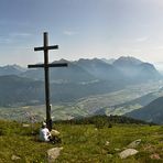 am Archbrand - hoch ober dem Inntal bei Hatting