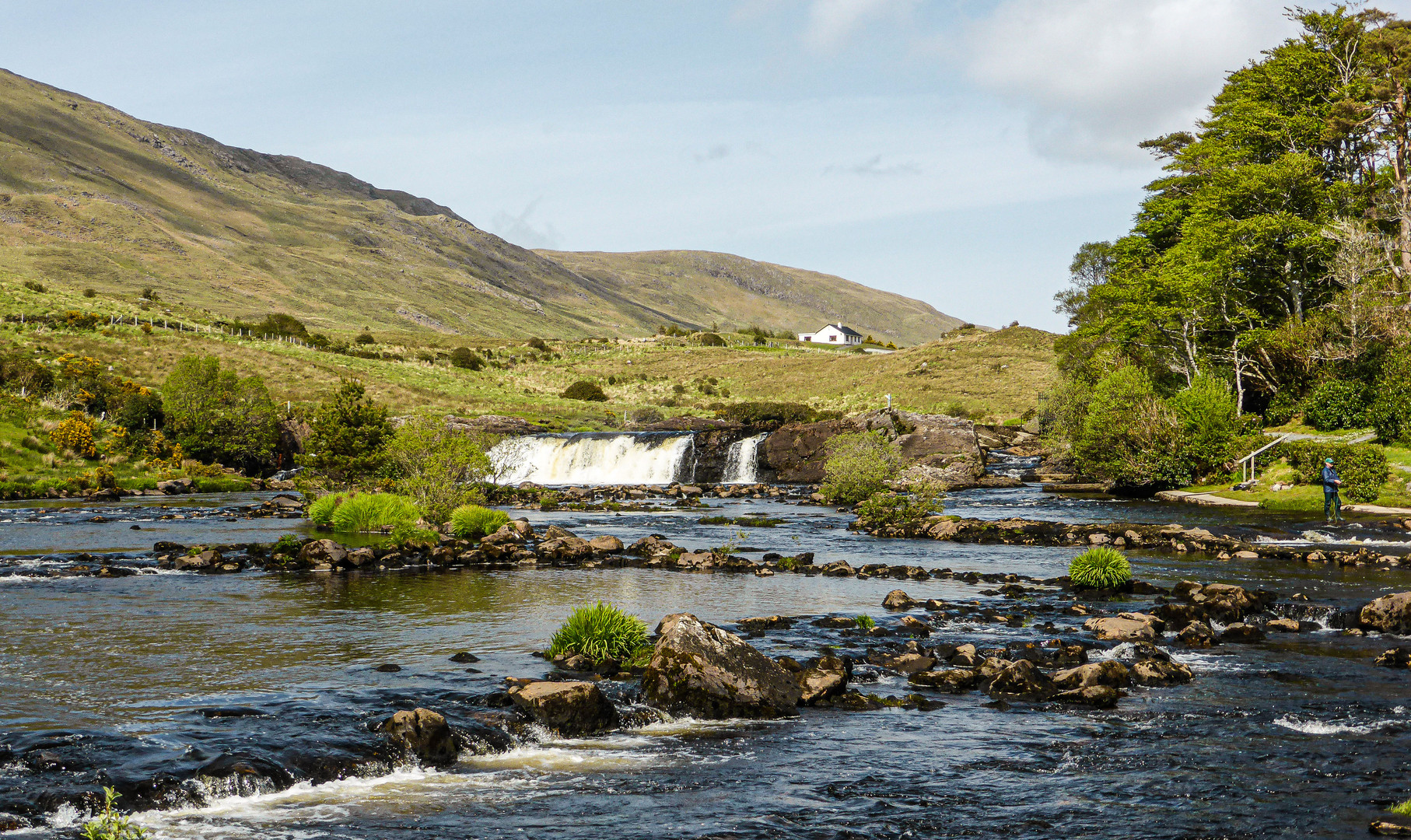 Am Ashleg Waterfall...