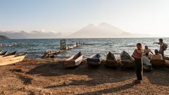 am Atitlán-See, Guatemala