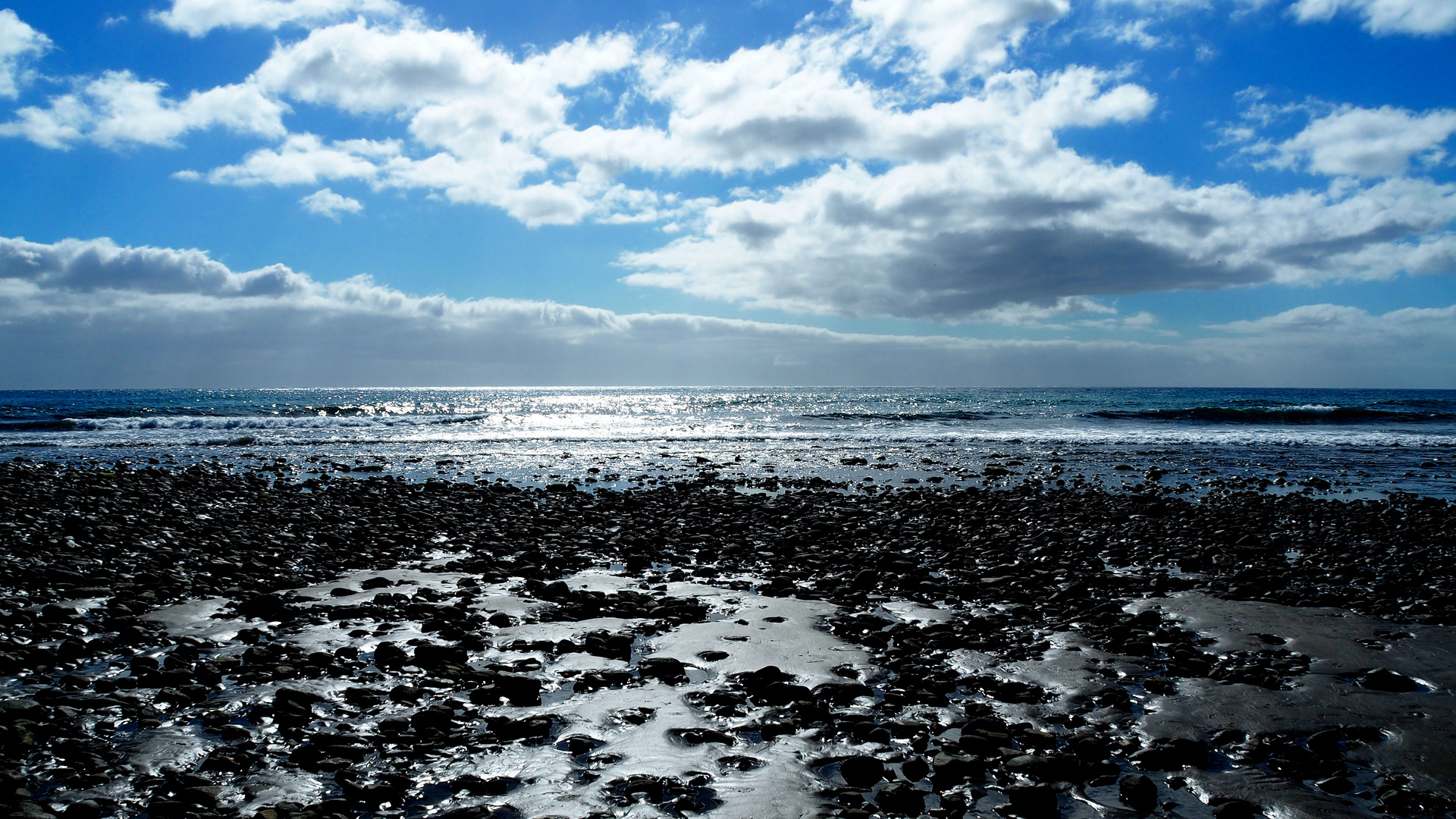 Am Atlantik bei Ebbe