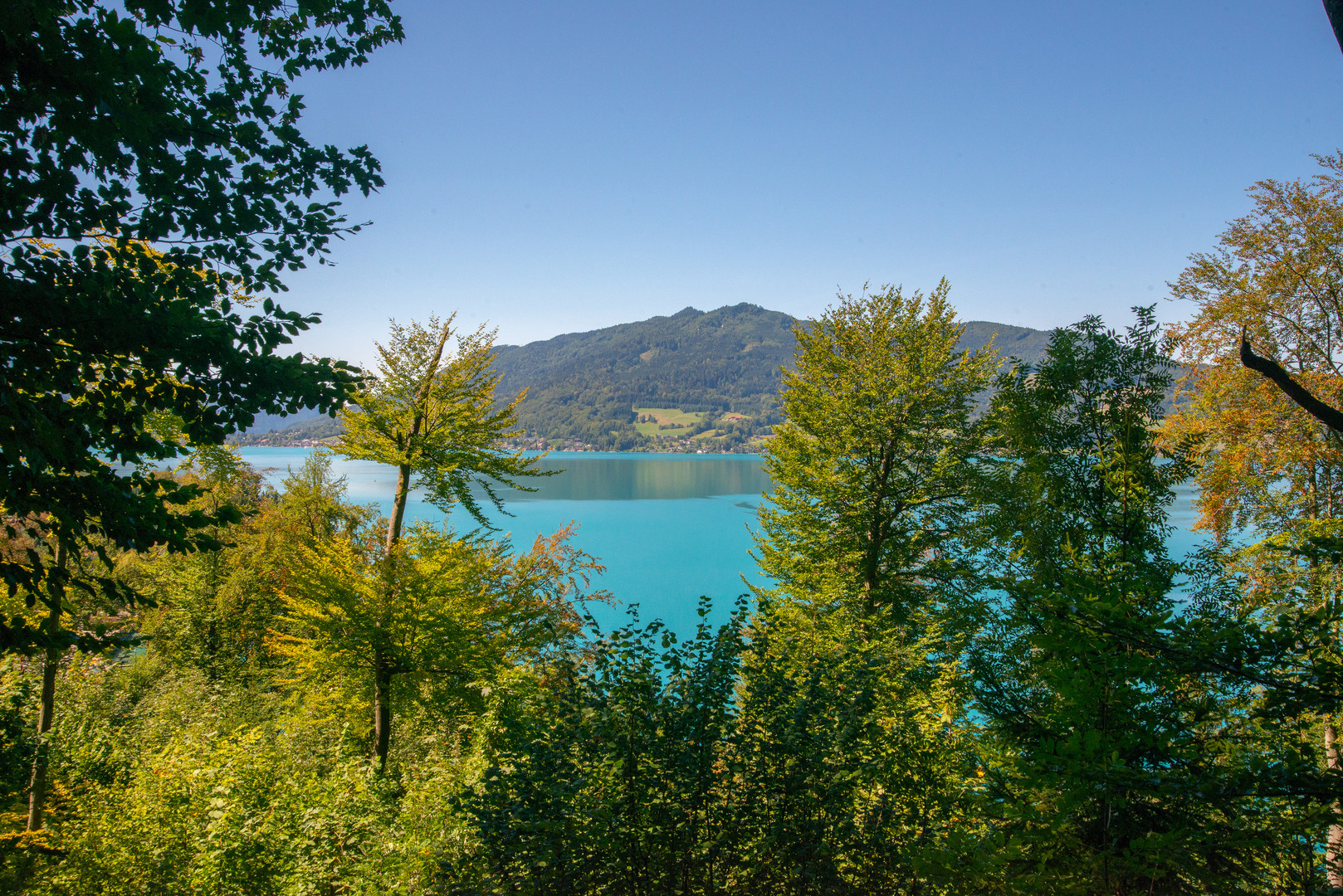 Am Attersee in Österreich