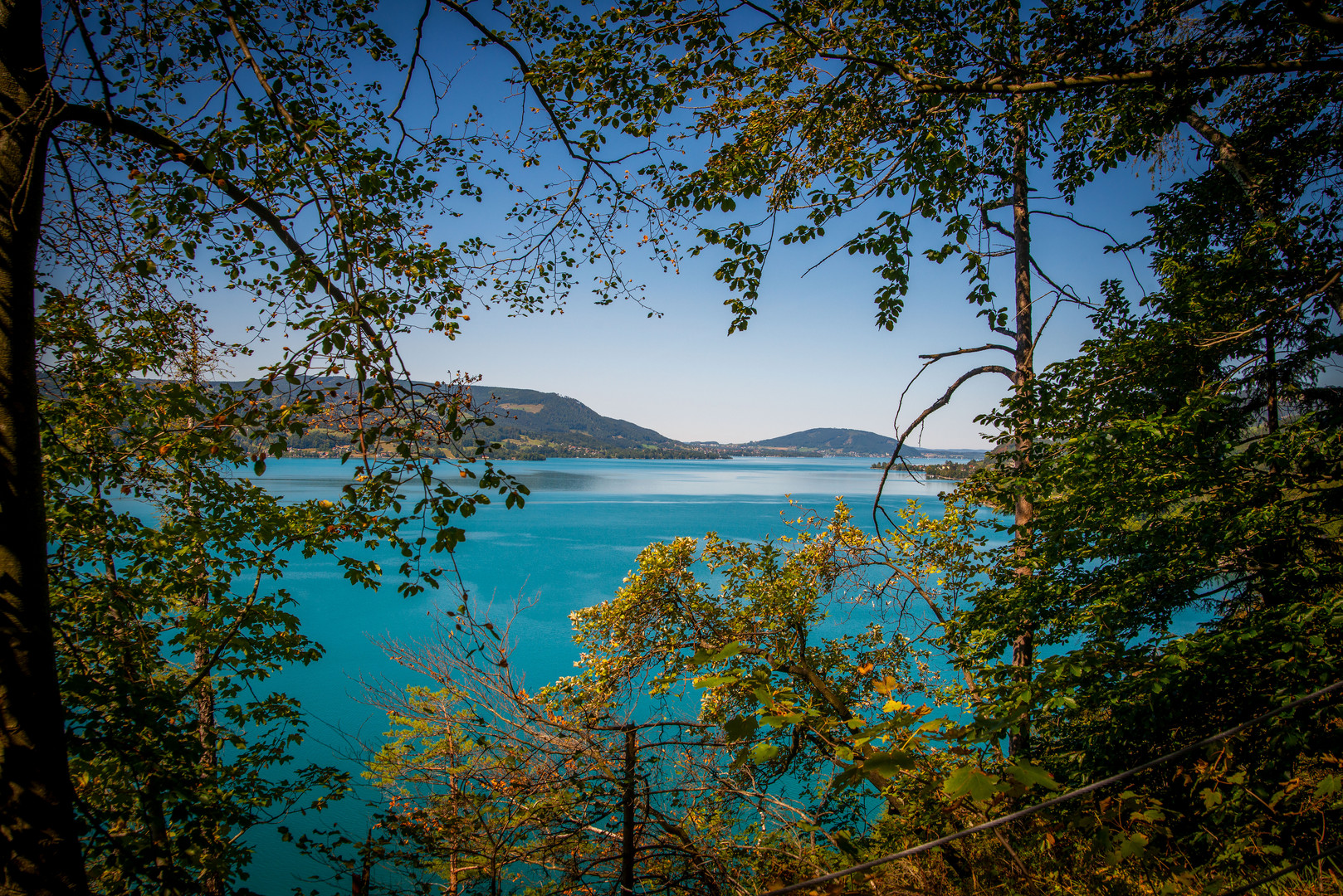 Am Attersee in Österreich