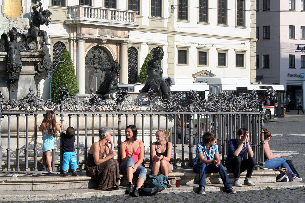 Am Augustusbrunnen