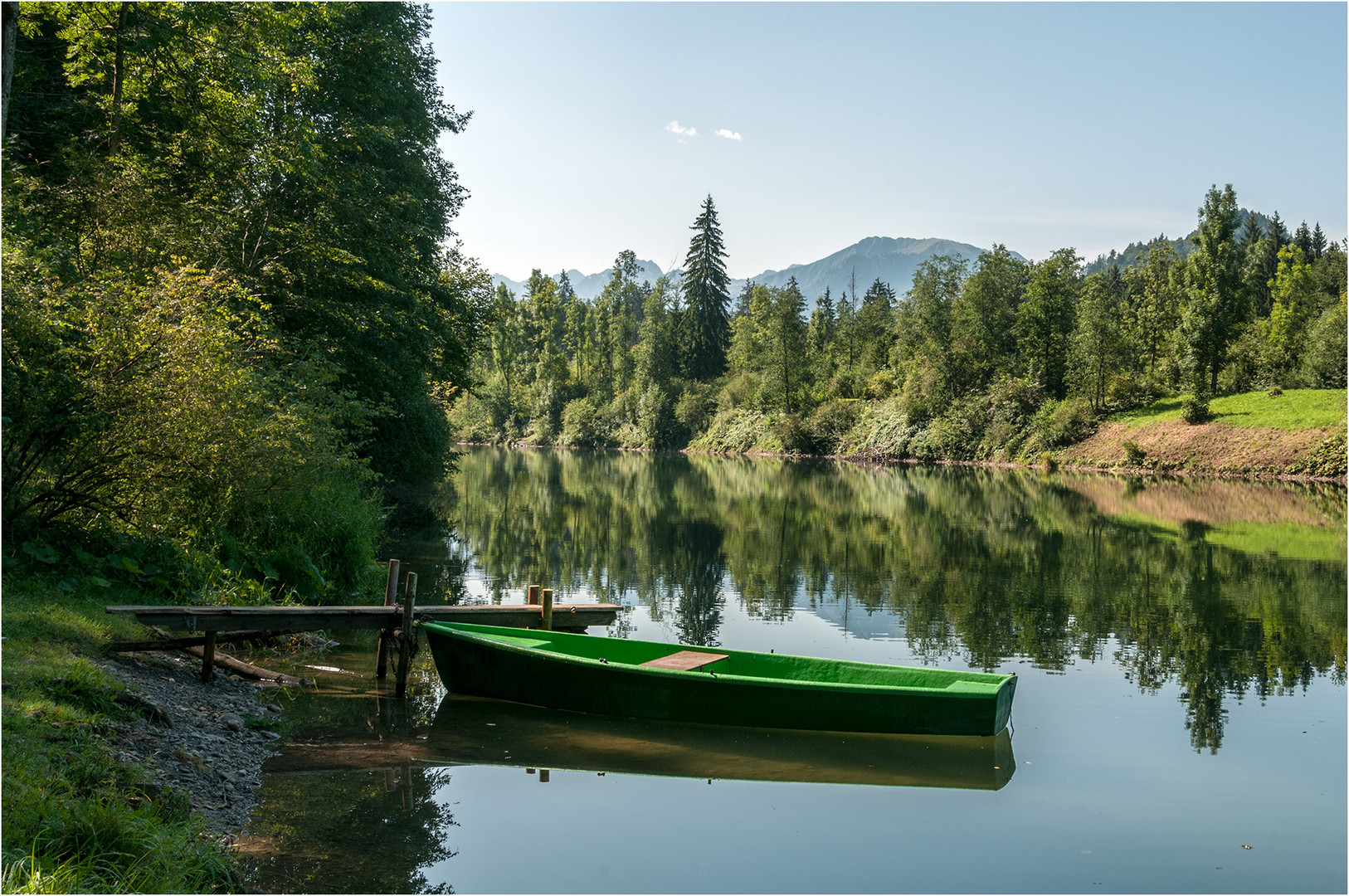 Am Auwaldsee ...