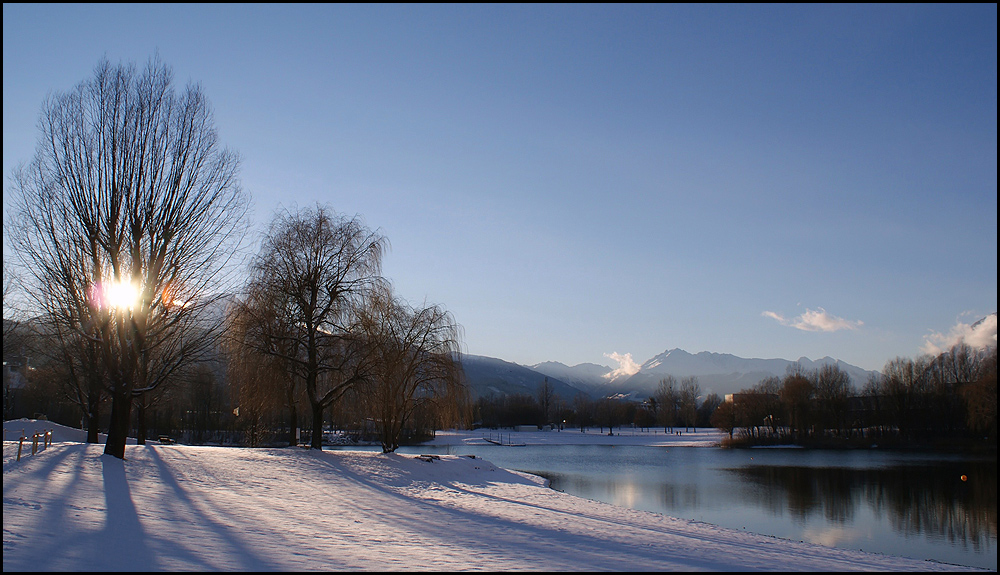 Am Baggersee.