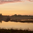 Am Baggersee beim Sonnenuntergang