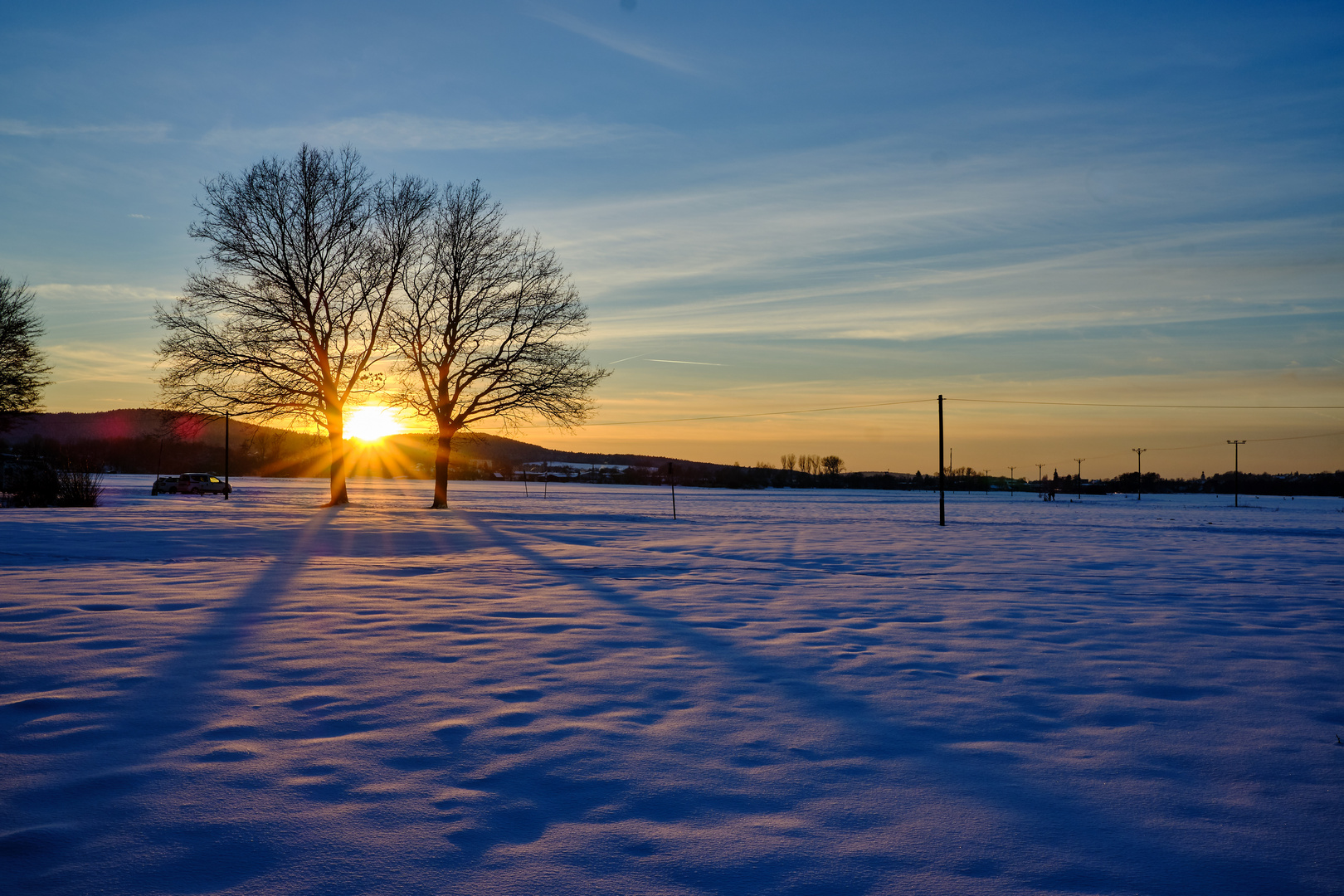 Am Baggersee Happurg Abendstimmung