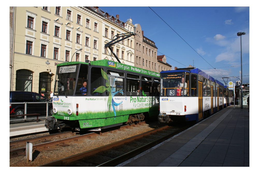 Am Bahnhof Görlitz