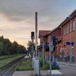 Am Bahnhof Hemmoor 