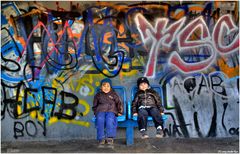 *Am Bahnhof III* Wir waren das nicht ;o)