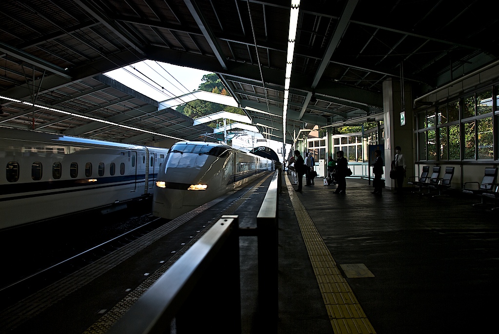 Am Bahnhof Kobe