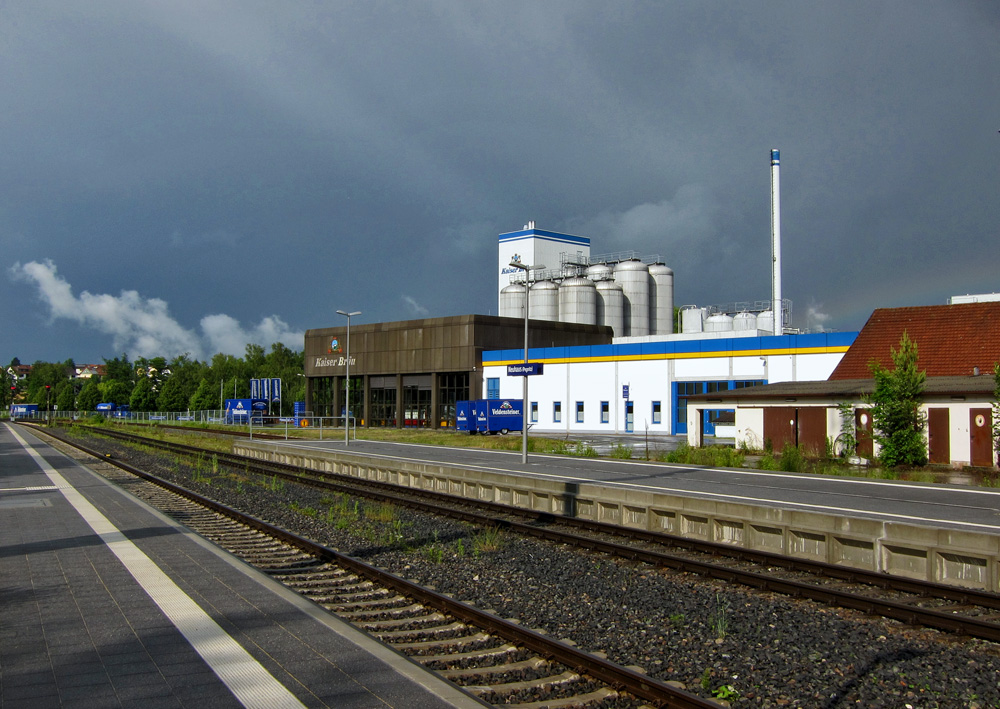 Am Bahnhof Neuhaus