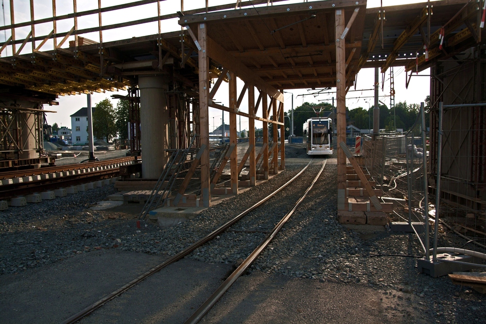 Am Bahnhof Plauen-Mitte