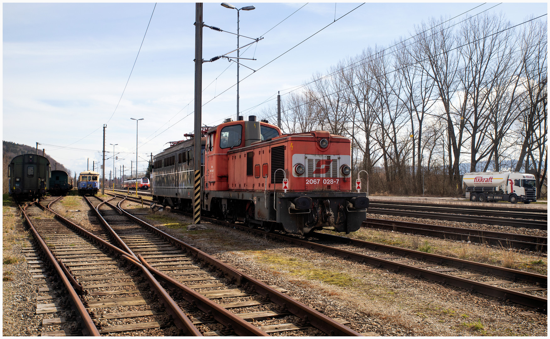 Am Bahnhof Timelkam