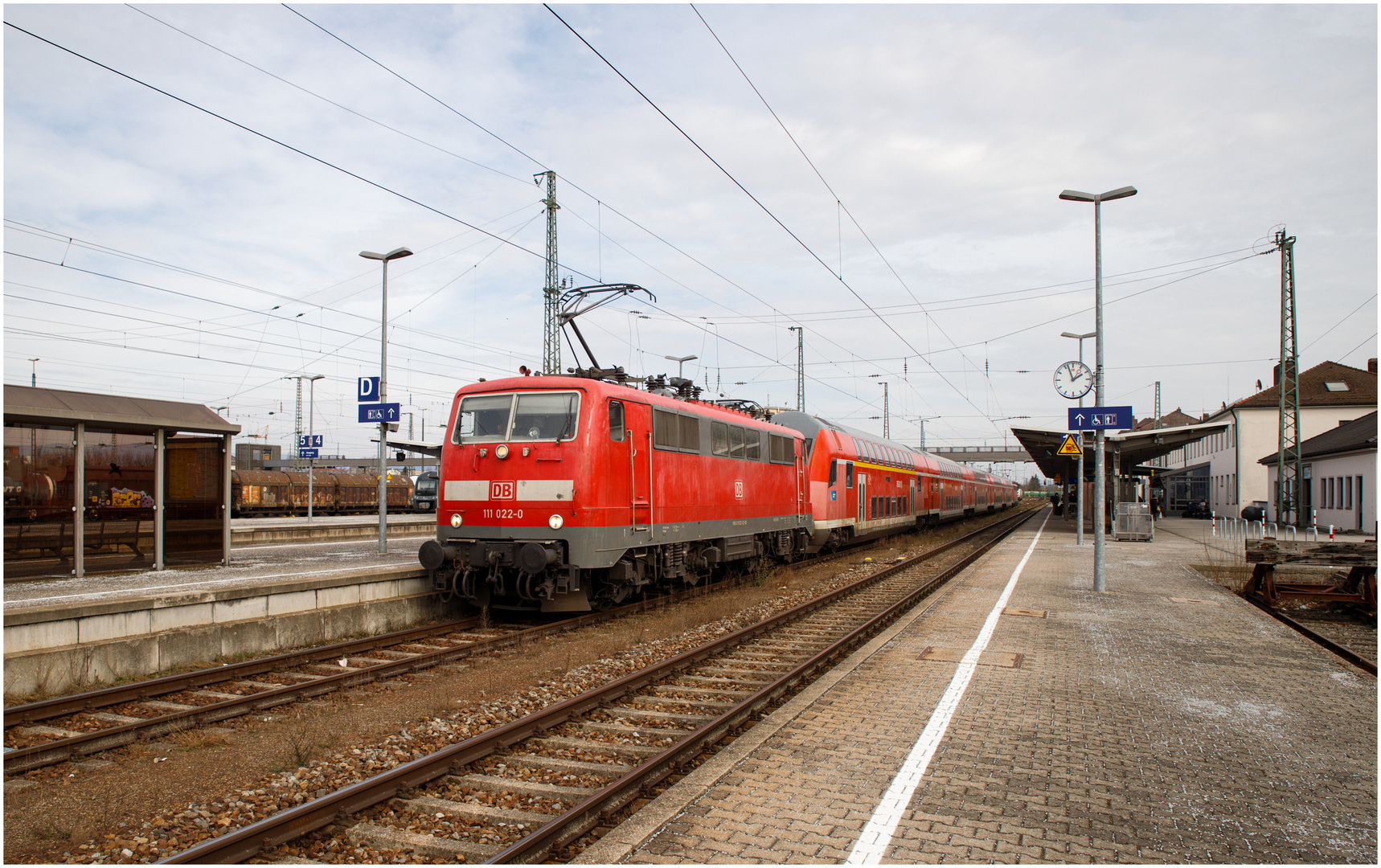 Am Bahnhof von Plattling