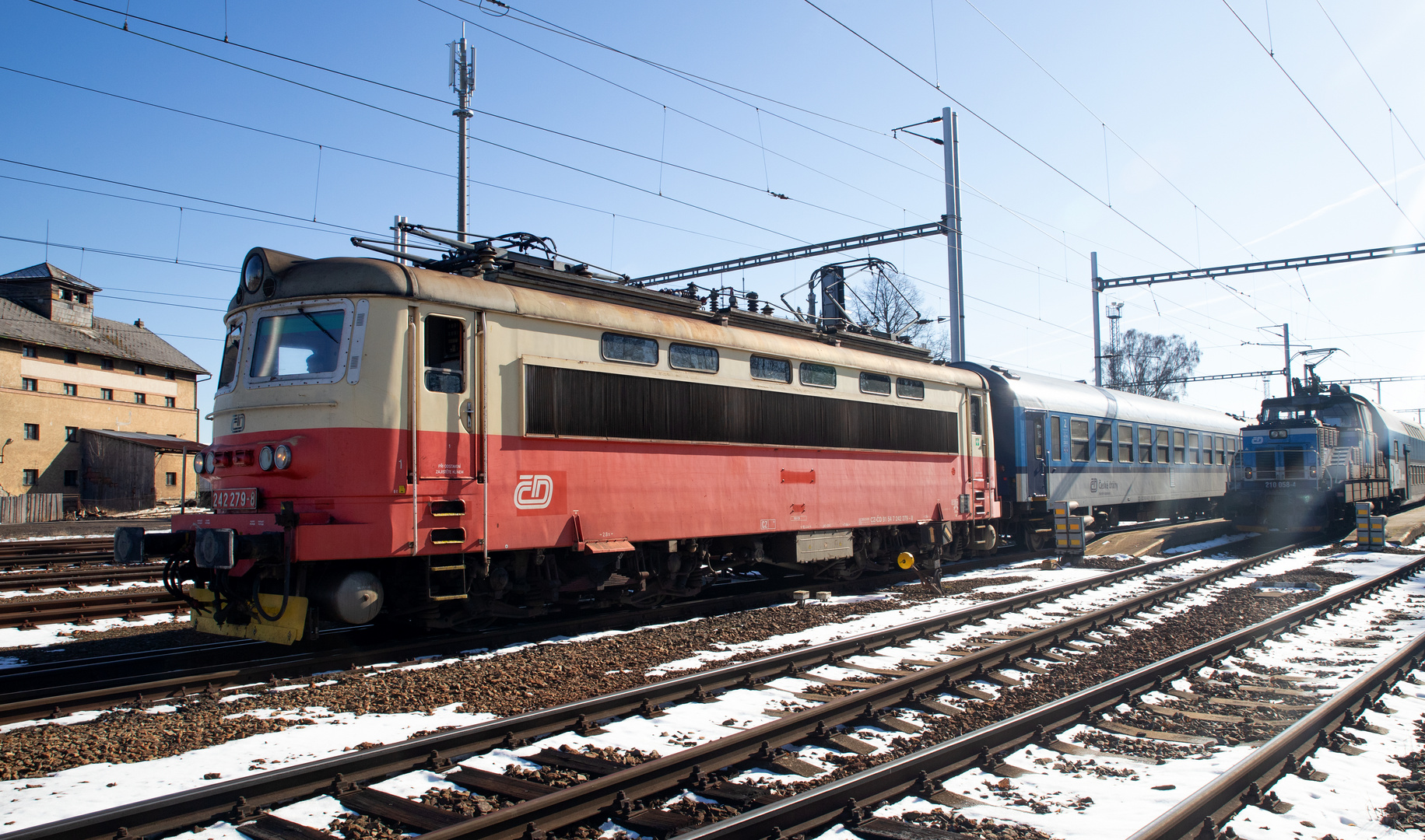 "Am Bahnhof von Rybnik"