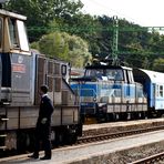 Am Bahnhof  VYSSI BROD