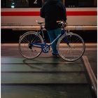 Am Bahnsteig V/Blue Bike