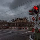 am Bahnübergang