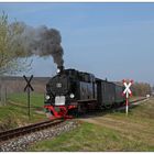 Am Bahnübergang vor dem Mansfelder Paradies