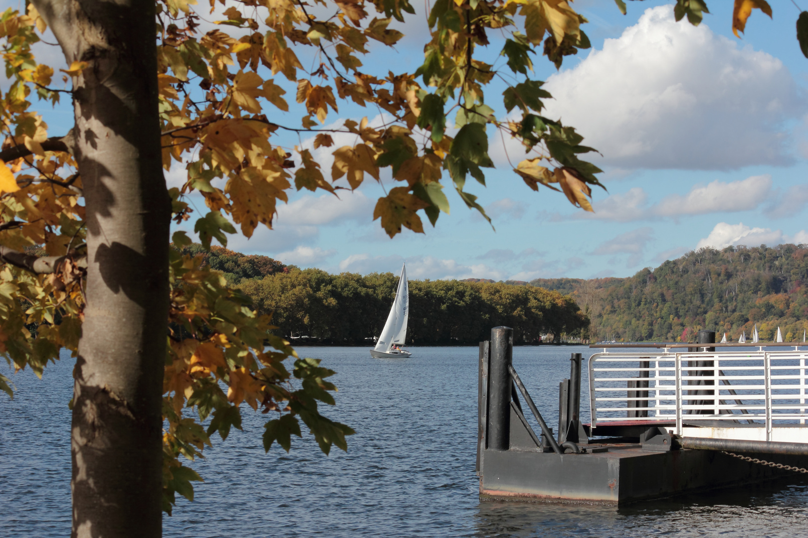 Am Baldeneysee in Essen