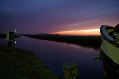 Am Bangsteder Verlaat....Ostfriesland heute Abend