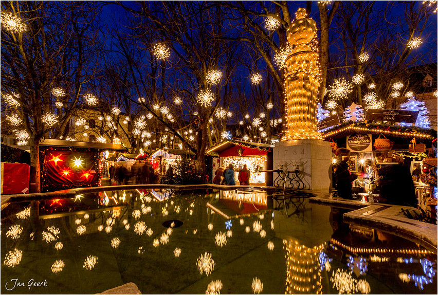 Am Basler Weihnachtsmarkt