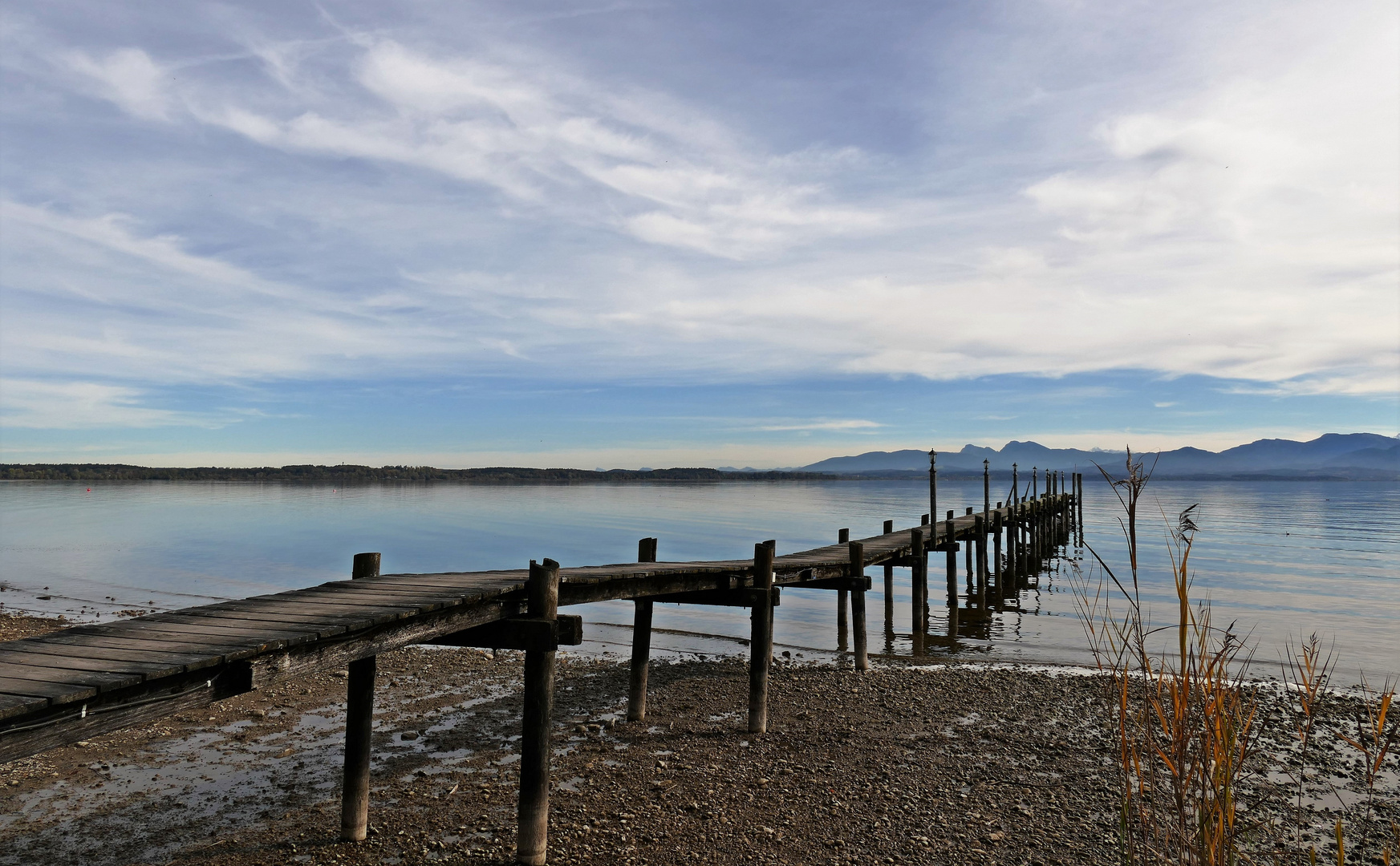 Am "Bayerischen Meer".