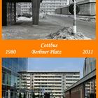 Am Berliner Platz um 1980 und heute